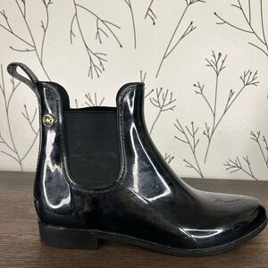 MICHAEL Michael Kors Black Winter Chelsea Boots